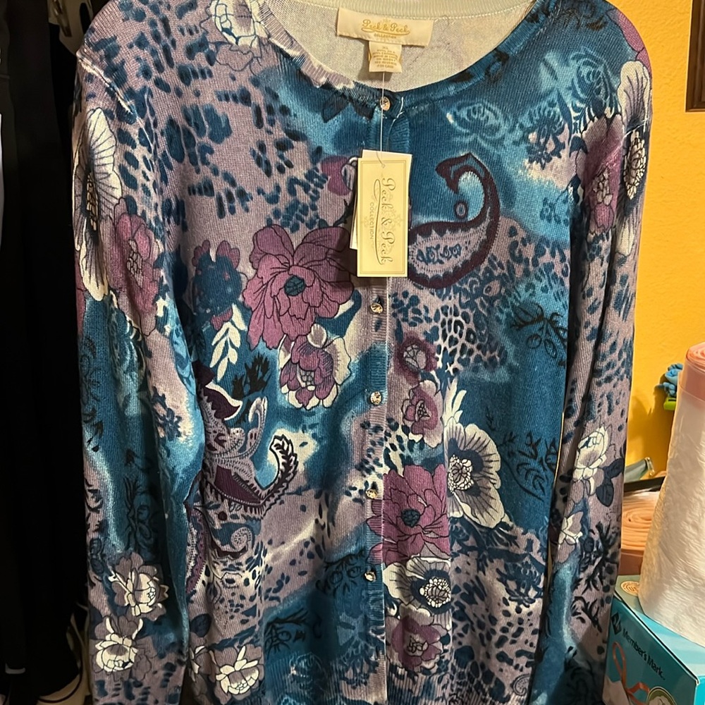 Beautiful print button up